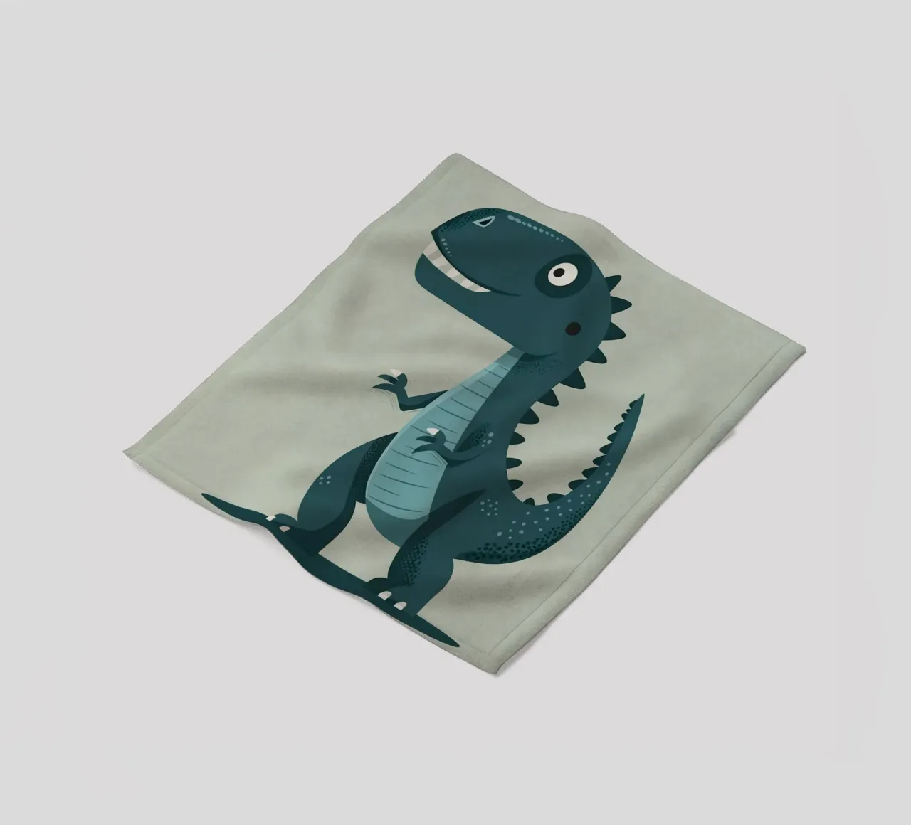 Boho Nursery 10 Dinosaur 4 coperta in pile da Boho Print Collection