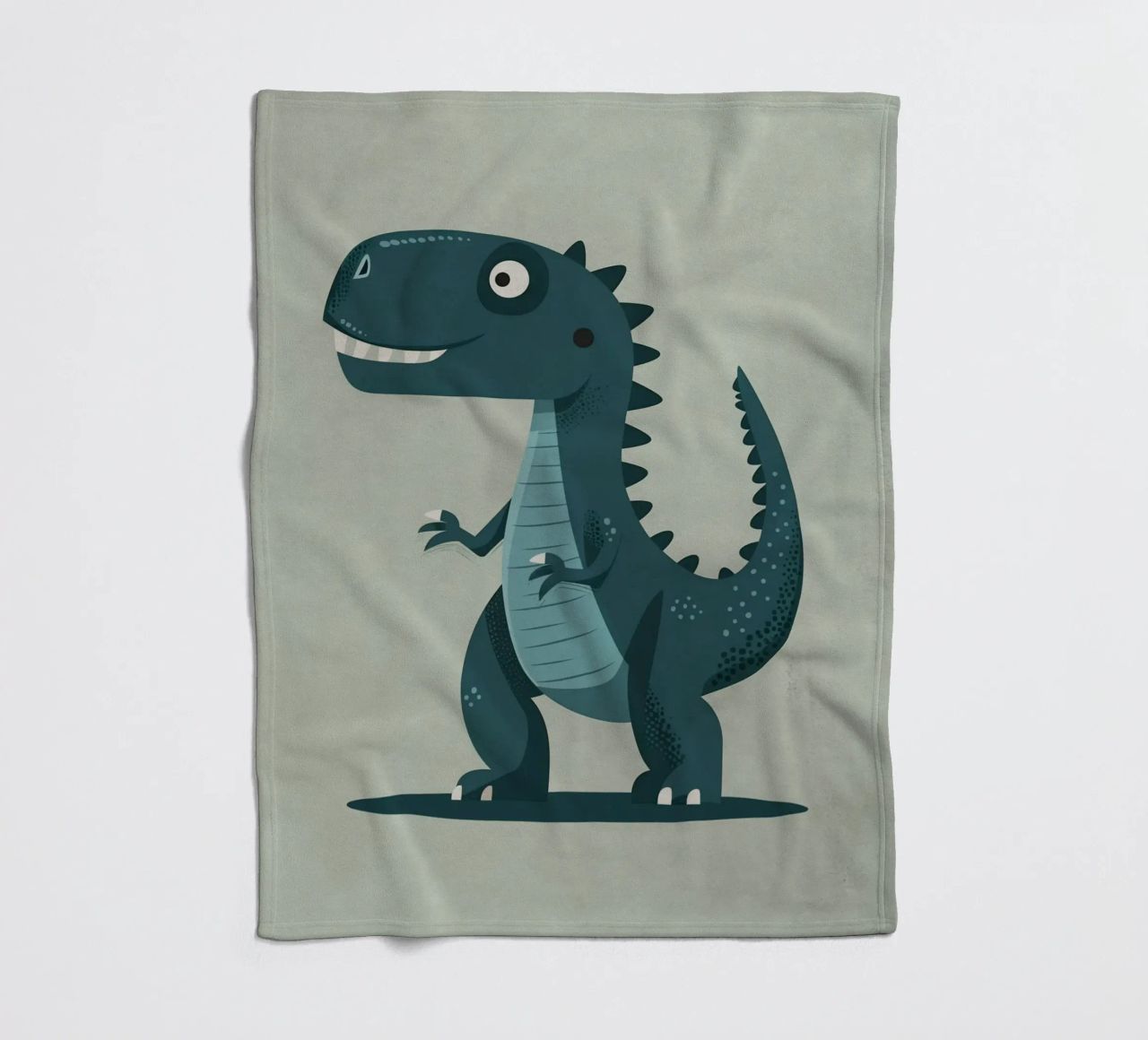 Boho Nursery 10 Dinosaur 4 coperta in pile da Boho Print Collection