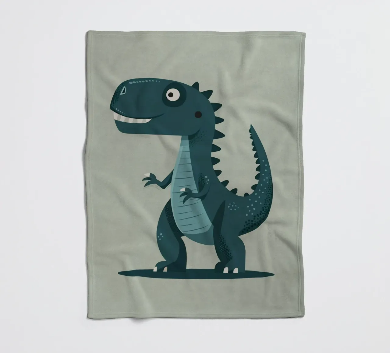 Boho Nursery 10 Dinosaur 4 coperta in pile da Boho Print Collection