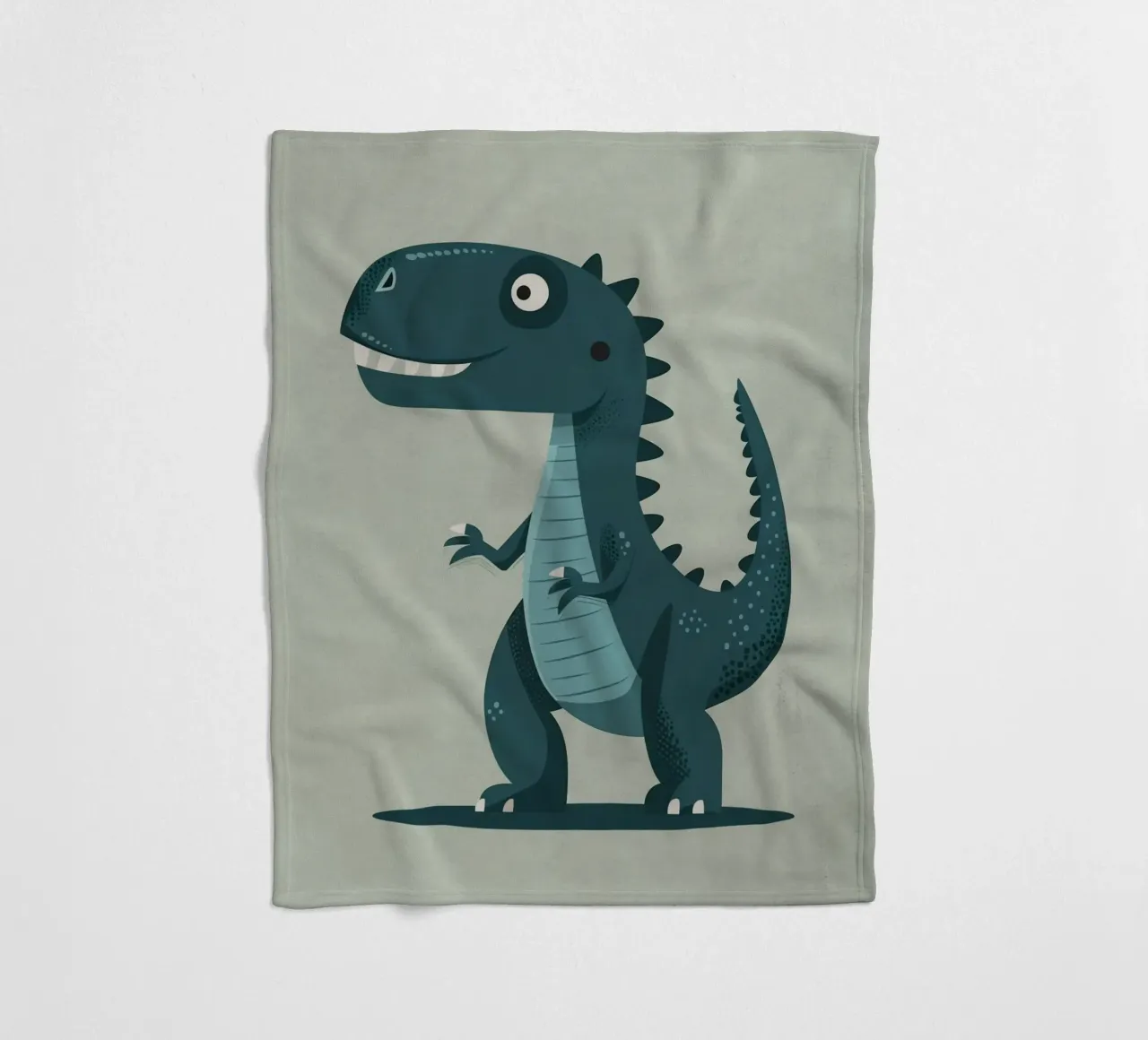 Boho Nursery 10 Dinosaur 4 coperta in pile da Boho Print Collection