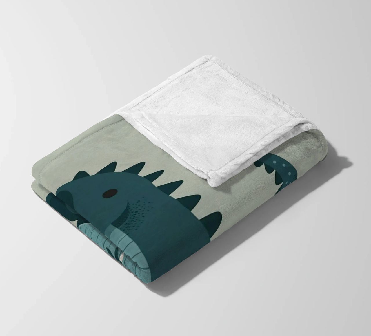 Boho Nursery 10 Dinosaur 4 coperta in pile da Boho Print Collection