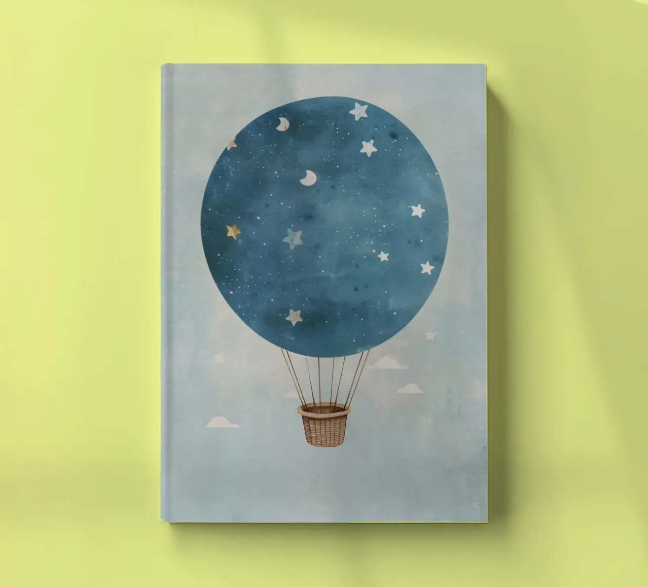 Boho Nursery 11 Balloon notebook by Boho Print Collection