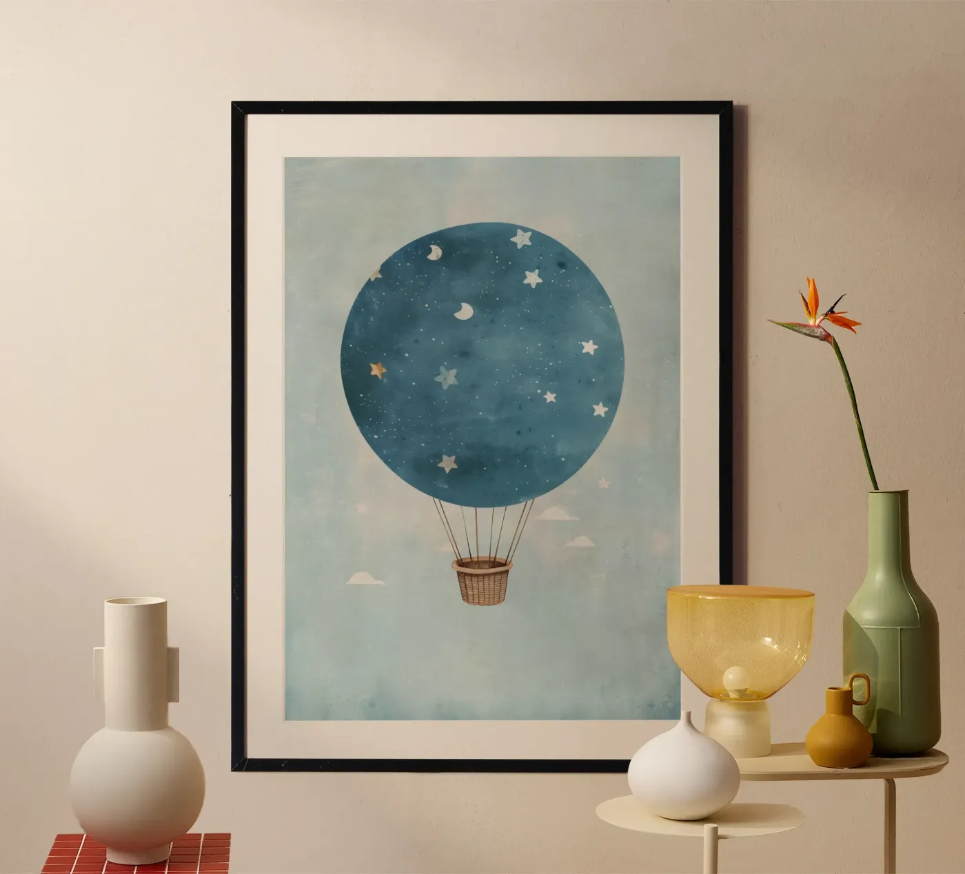Boho Nursery 11 Balloon Poster von Boho Print Collection