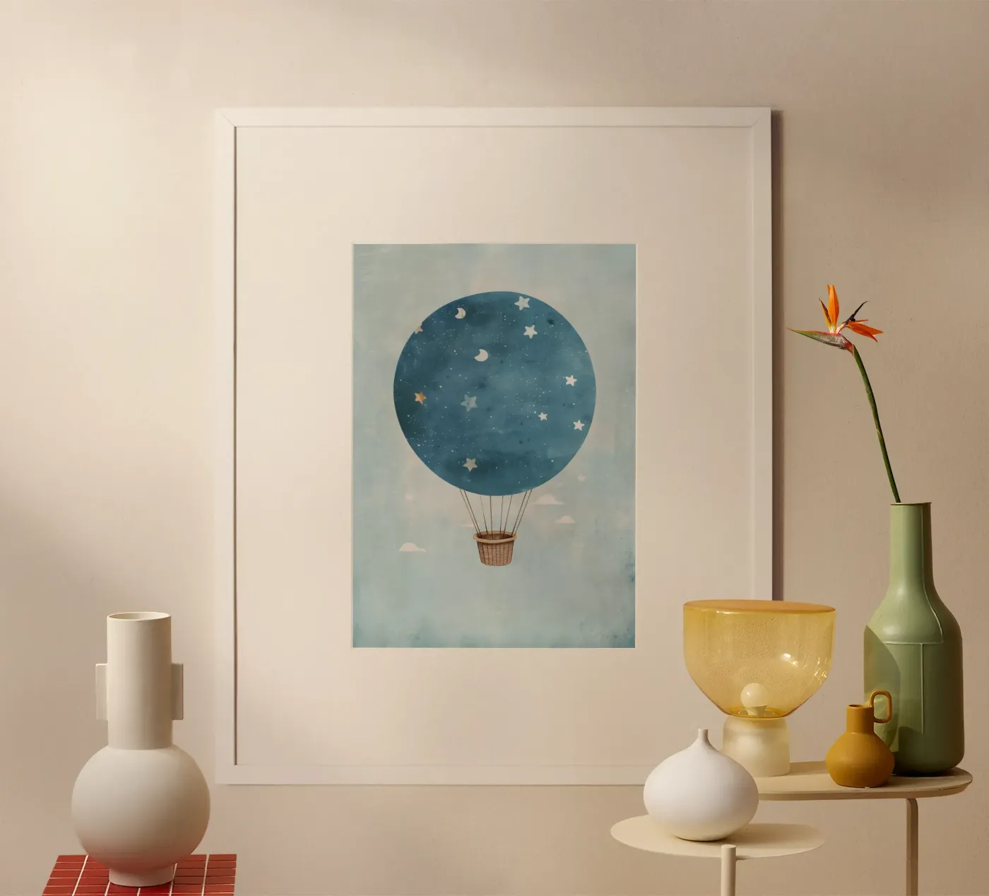 Boho Nursery 11 Balloon Poster von Boho Print Collection