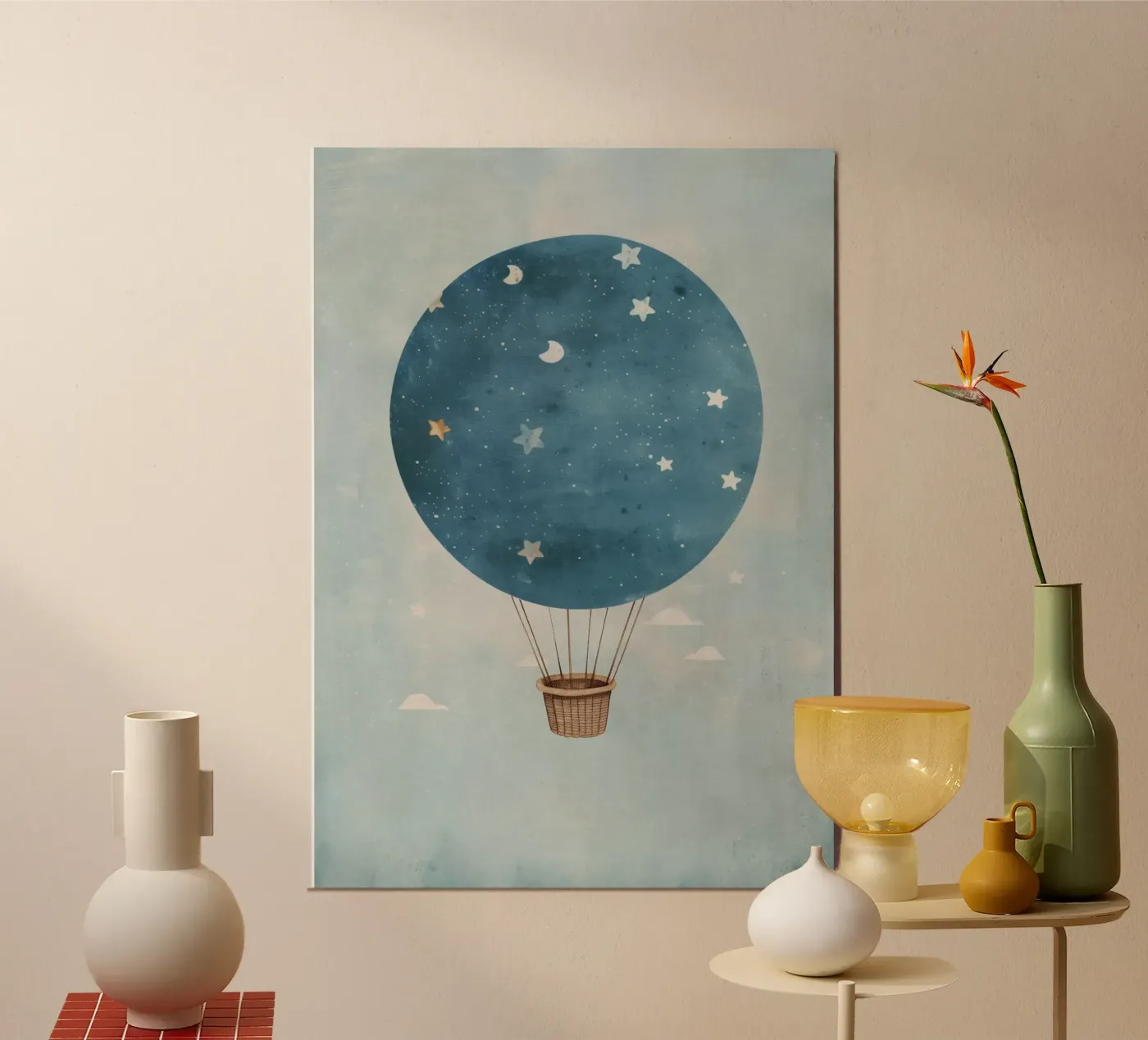 Boho Nursery 11 Balloon Poster von Boho Print Collection
