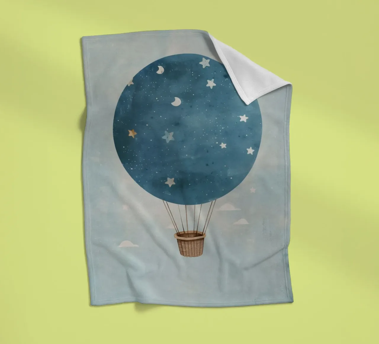 Boho Nursery 11 Balloon coperta in pile da Boho Print Collection