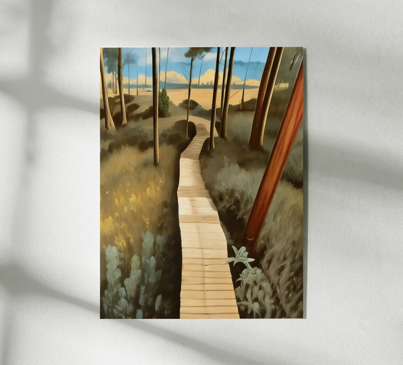 Park_Winterberg_1 acryl van Impressionismus by LK