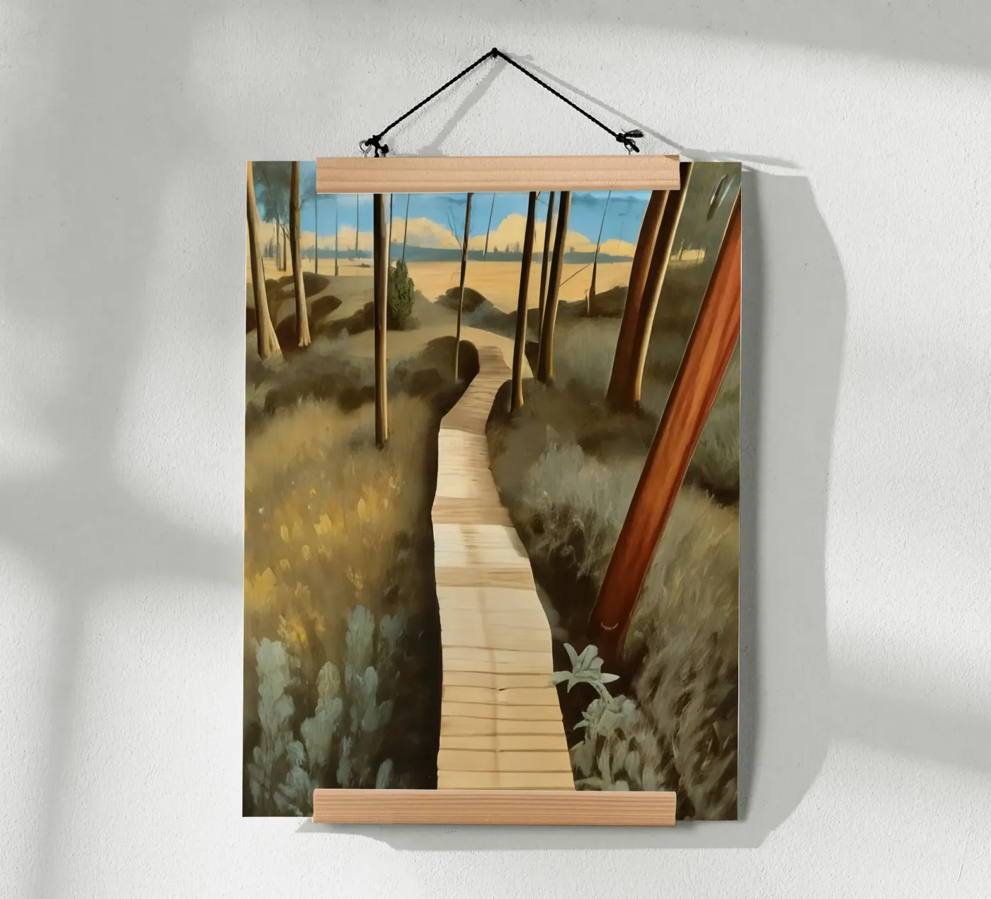 Park_Winterberg_1 poster by Impressionismus by LK