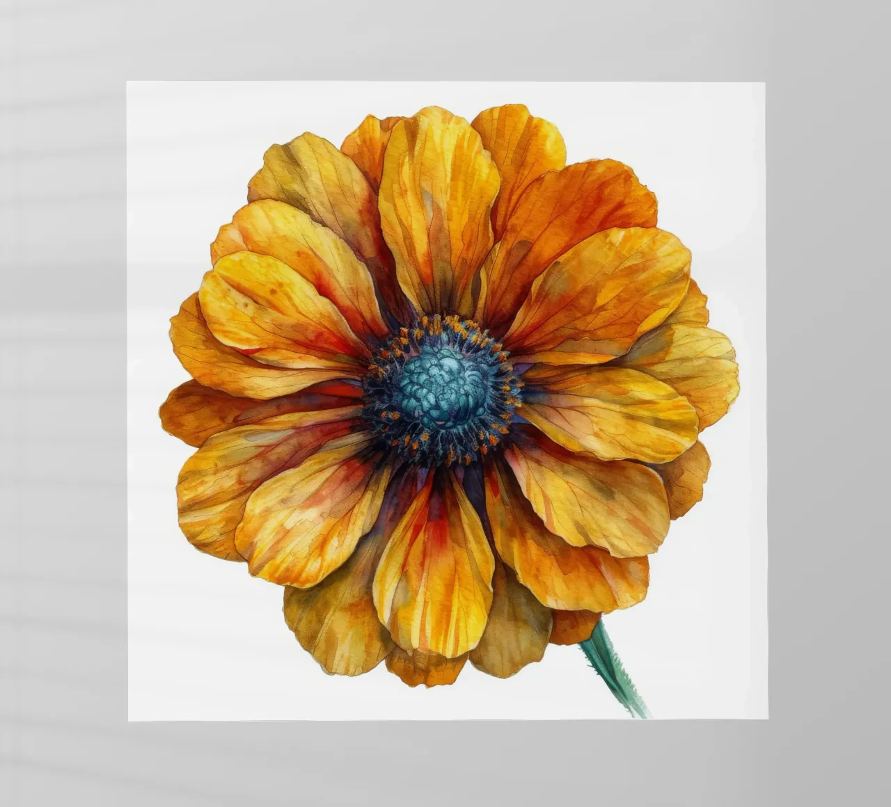 Fiore di Helenium 2 pellicola backlit da Bold Blooms