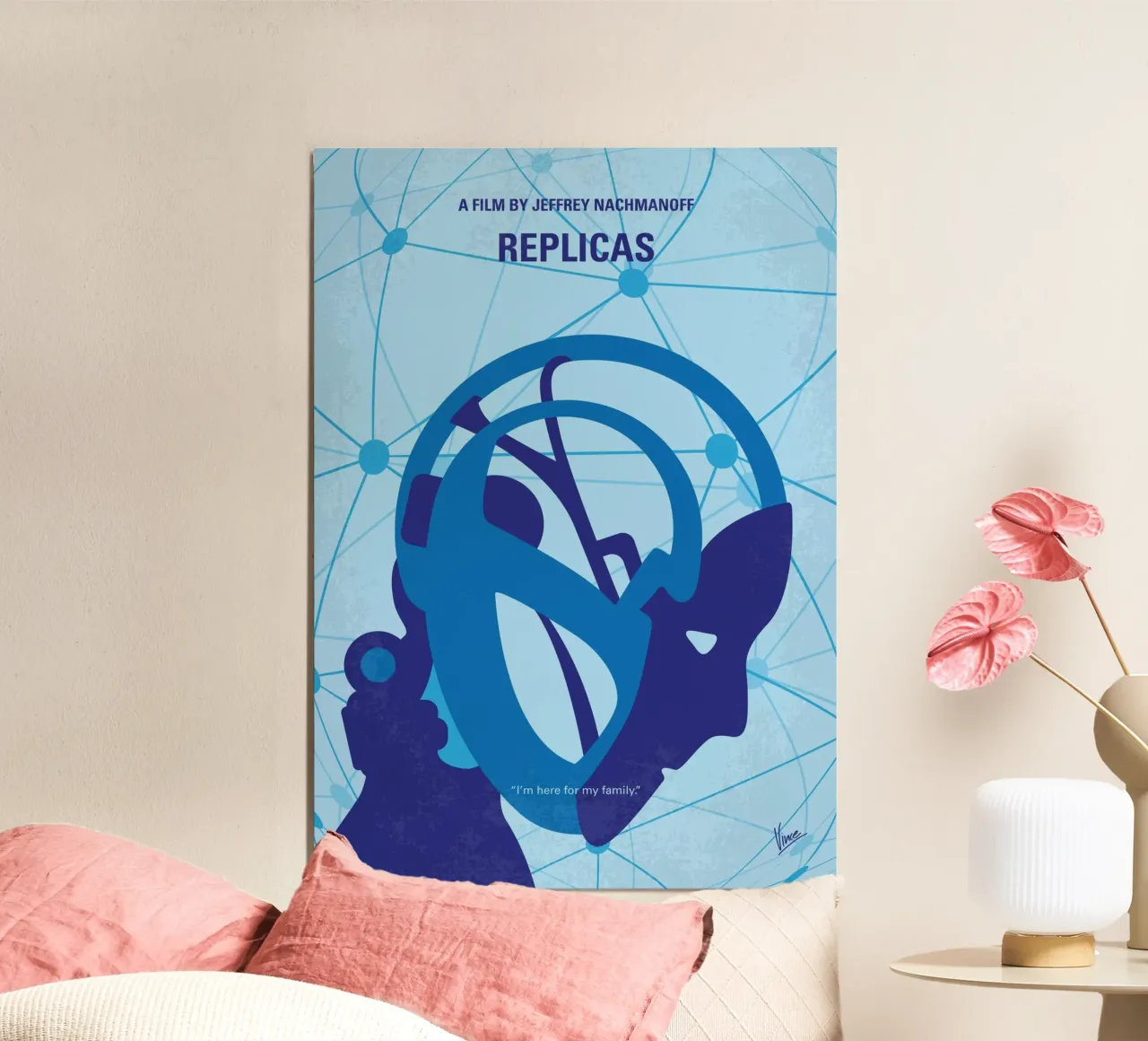 No1102 My Replicas minimal movie poster poster da Chungkong