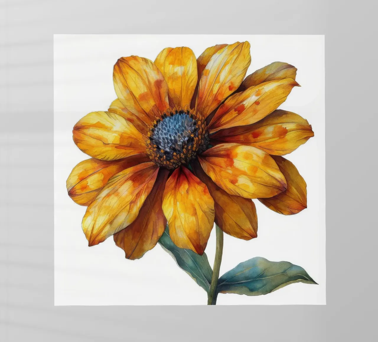 Fiore di Helenium 3 pellicola backlit da Bold Blooms