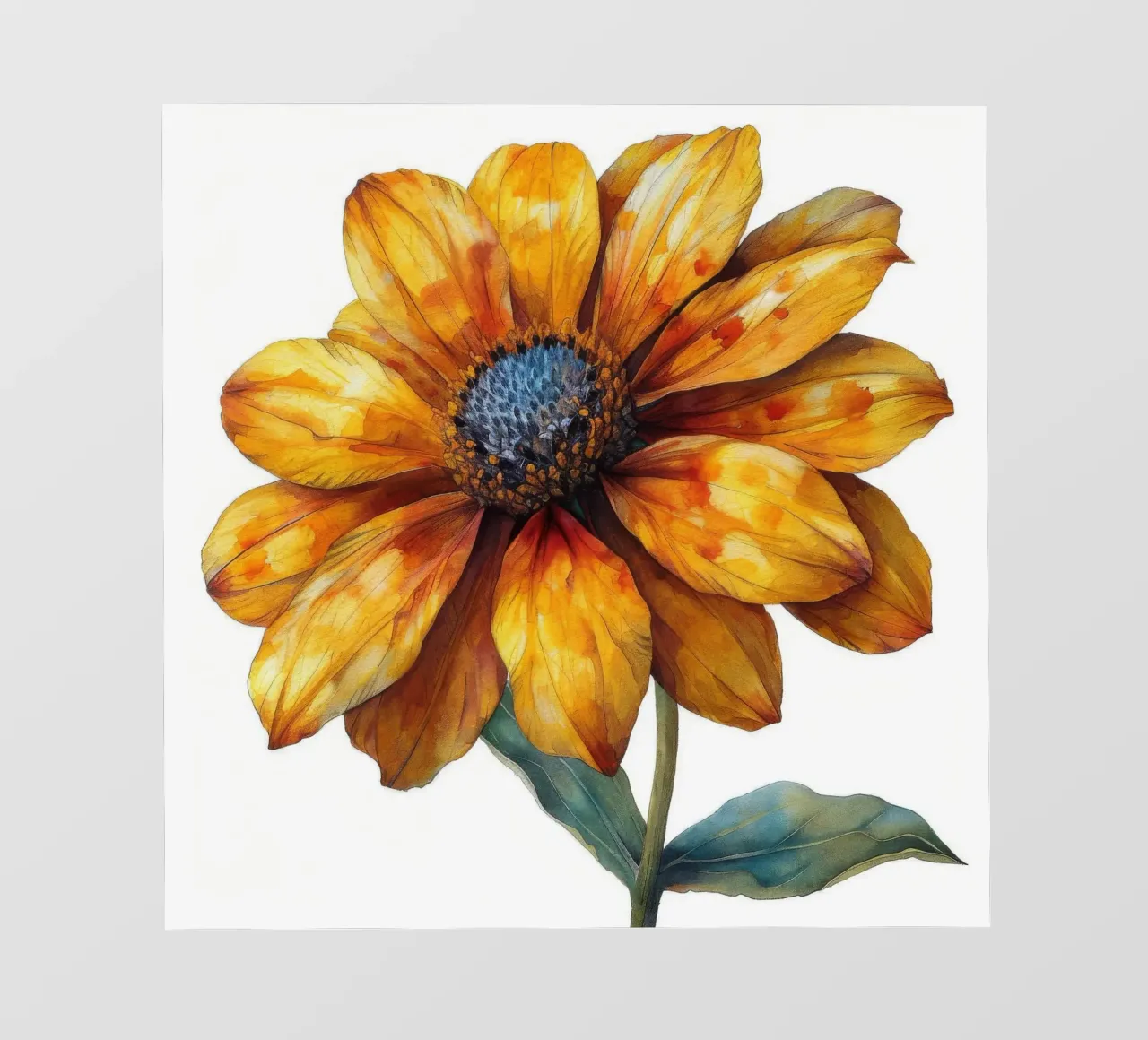 Fiore di Helenium 3 pellicola backlit da Bold Blooms