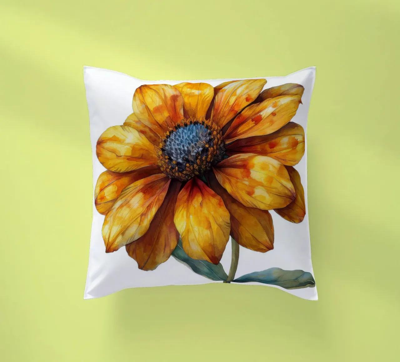 Fiore di Helenium 3 cuscino da Bold Blooms