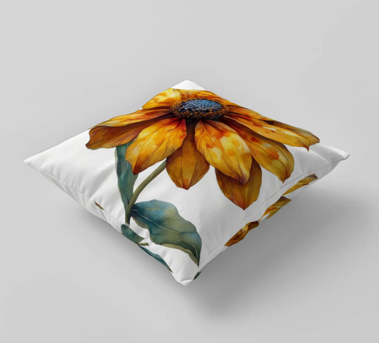 Fiore di Helenium 3 cuscino da Bold Blooms