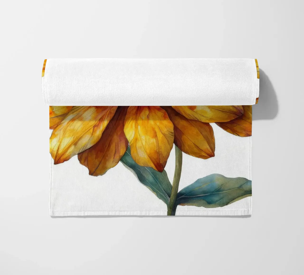 Fiore di Helenium 3 telo mare da Bold Blooms