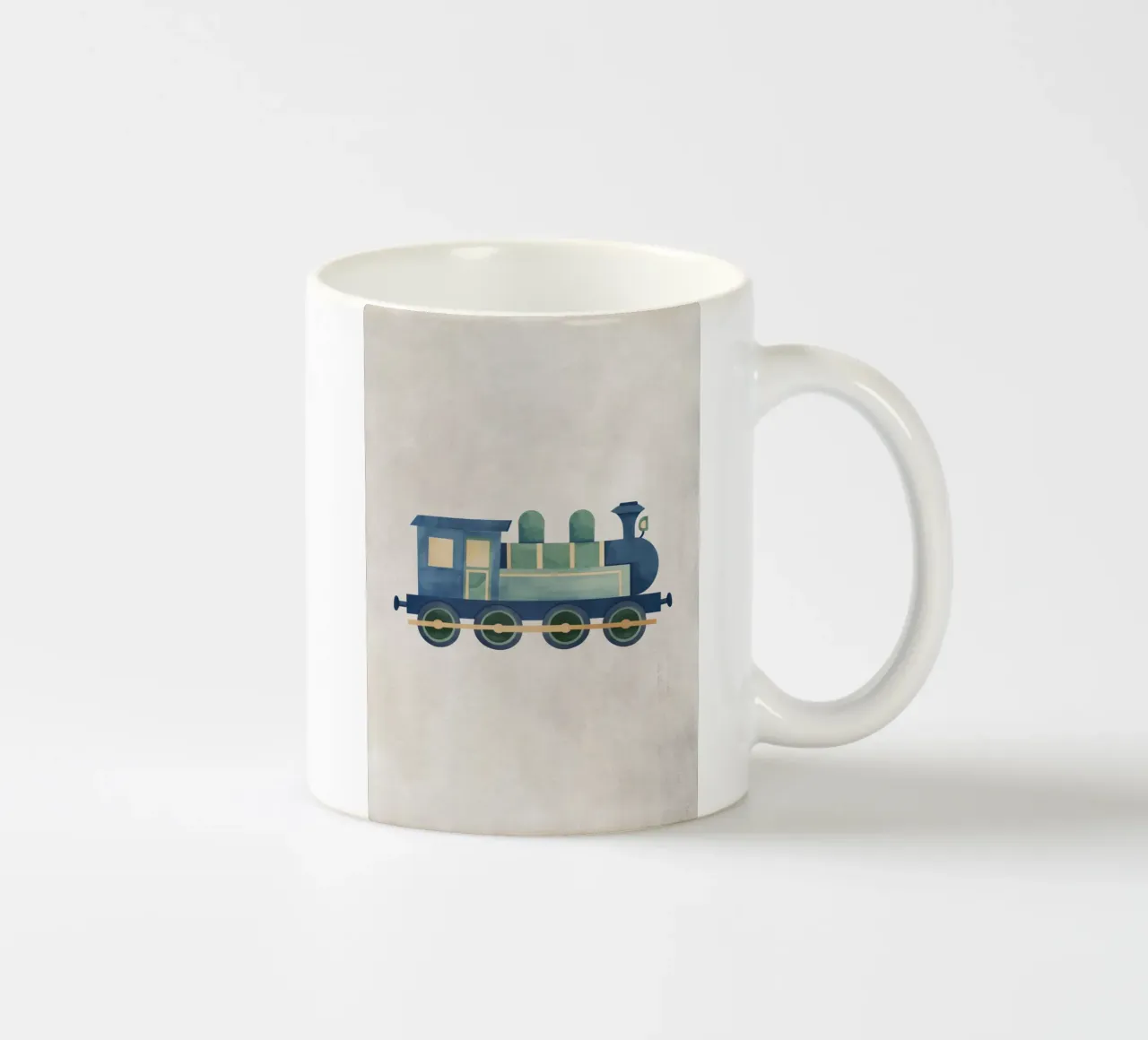 Boho Nursery 11 Locomotive tazza in ceramica da Boho Print Collection