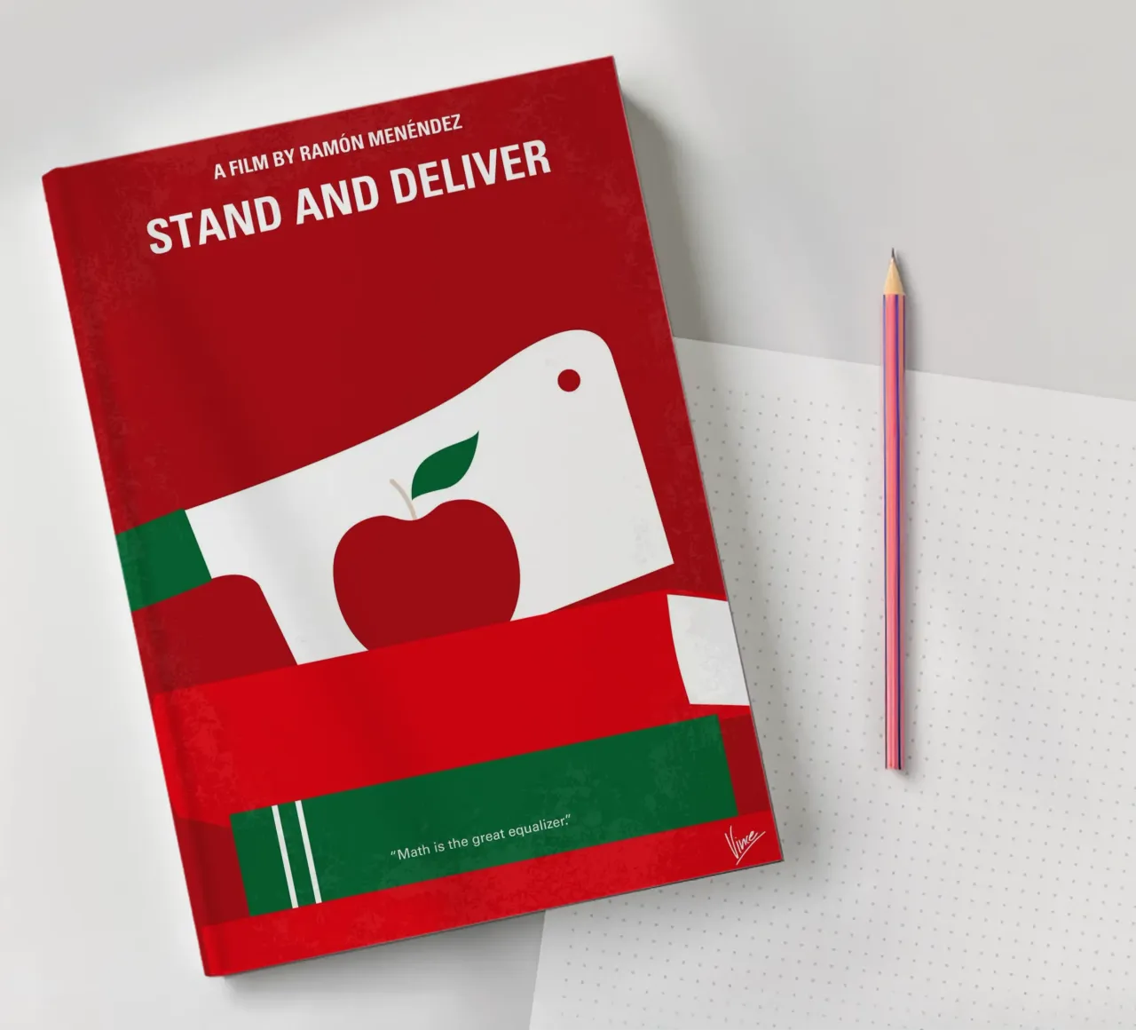 No1103 My Stand and Deliver minimal movie poster diario da Chungkong