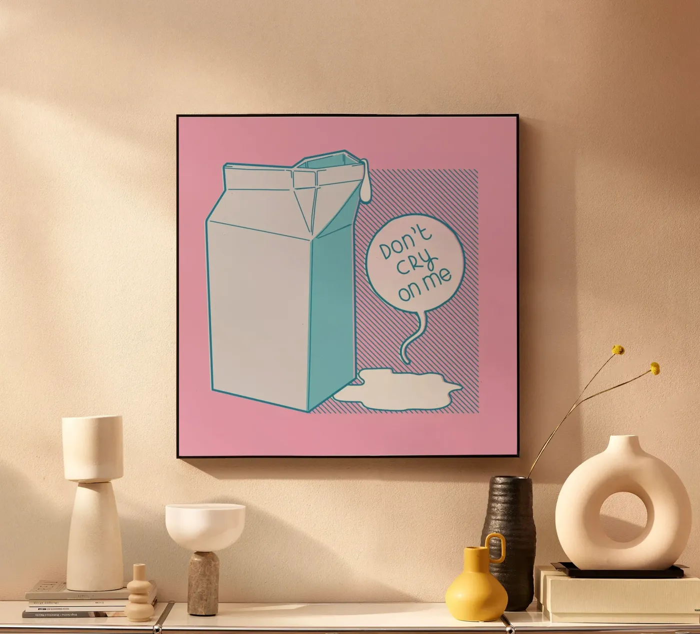 Spilled Milk plexiglass da Anna Fietta