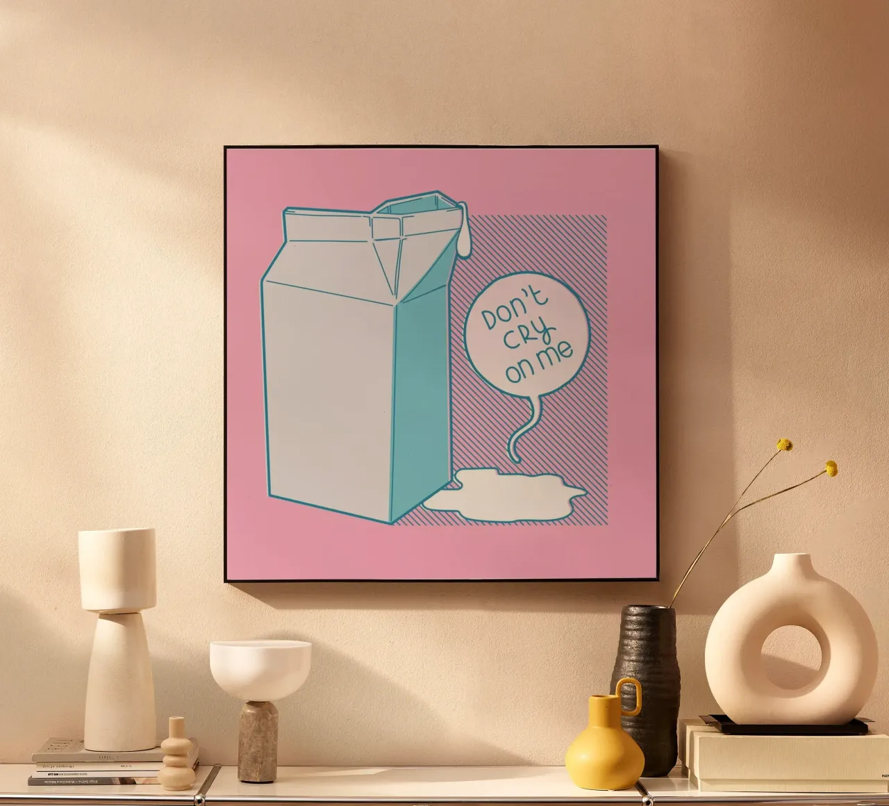 Spilled Milk plexiglass da Anna Fietta