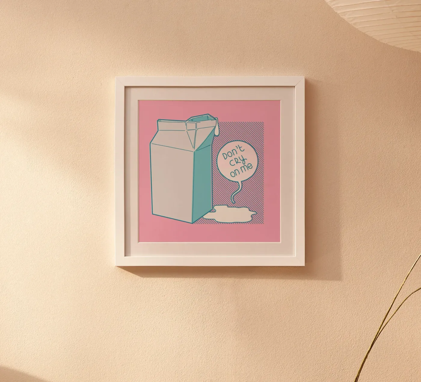 Spilled Milk poster da Anna Fietta