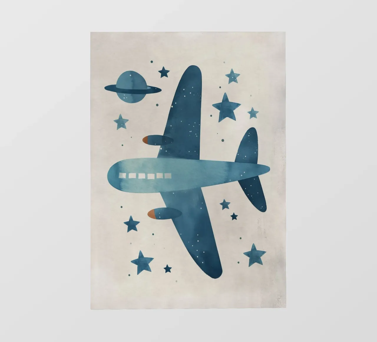 Boho Nursery 11 Plane pellicola backlit da Boho Print Collection