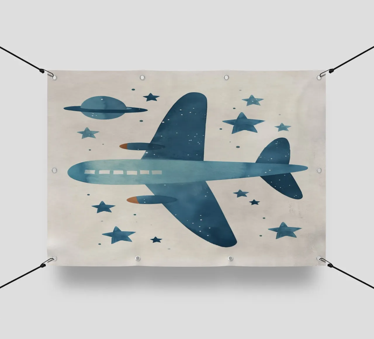Boho Nursery 11 Plane telo in pvc da Boho Print Collection