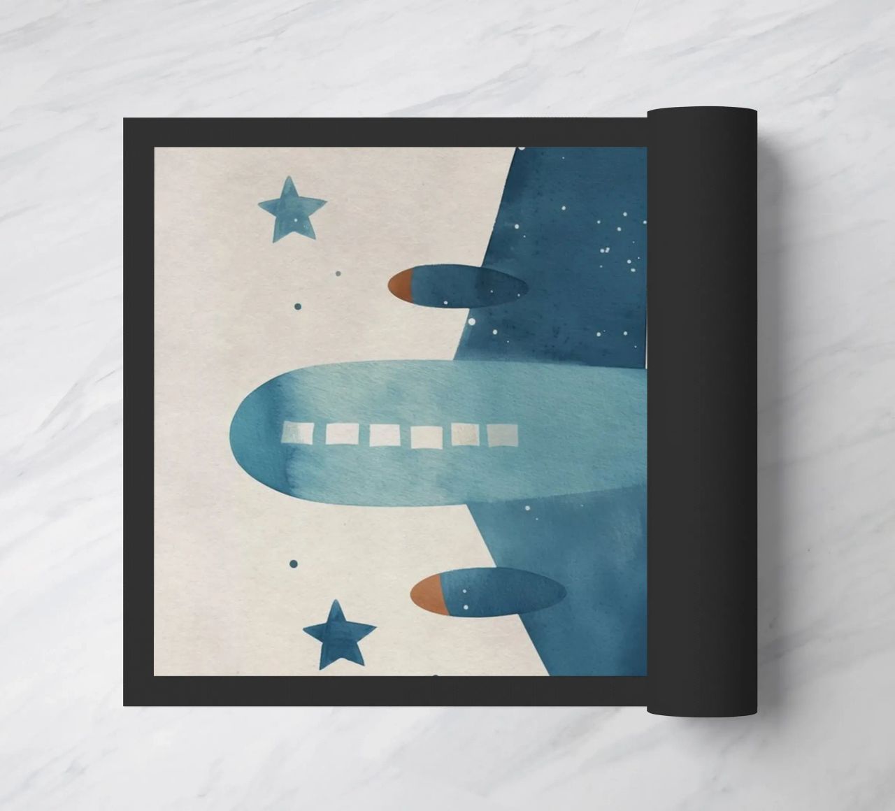 Boho Nursery 11 Plane zerbino da Boho Print Collection