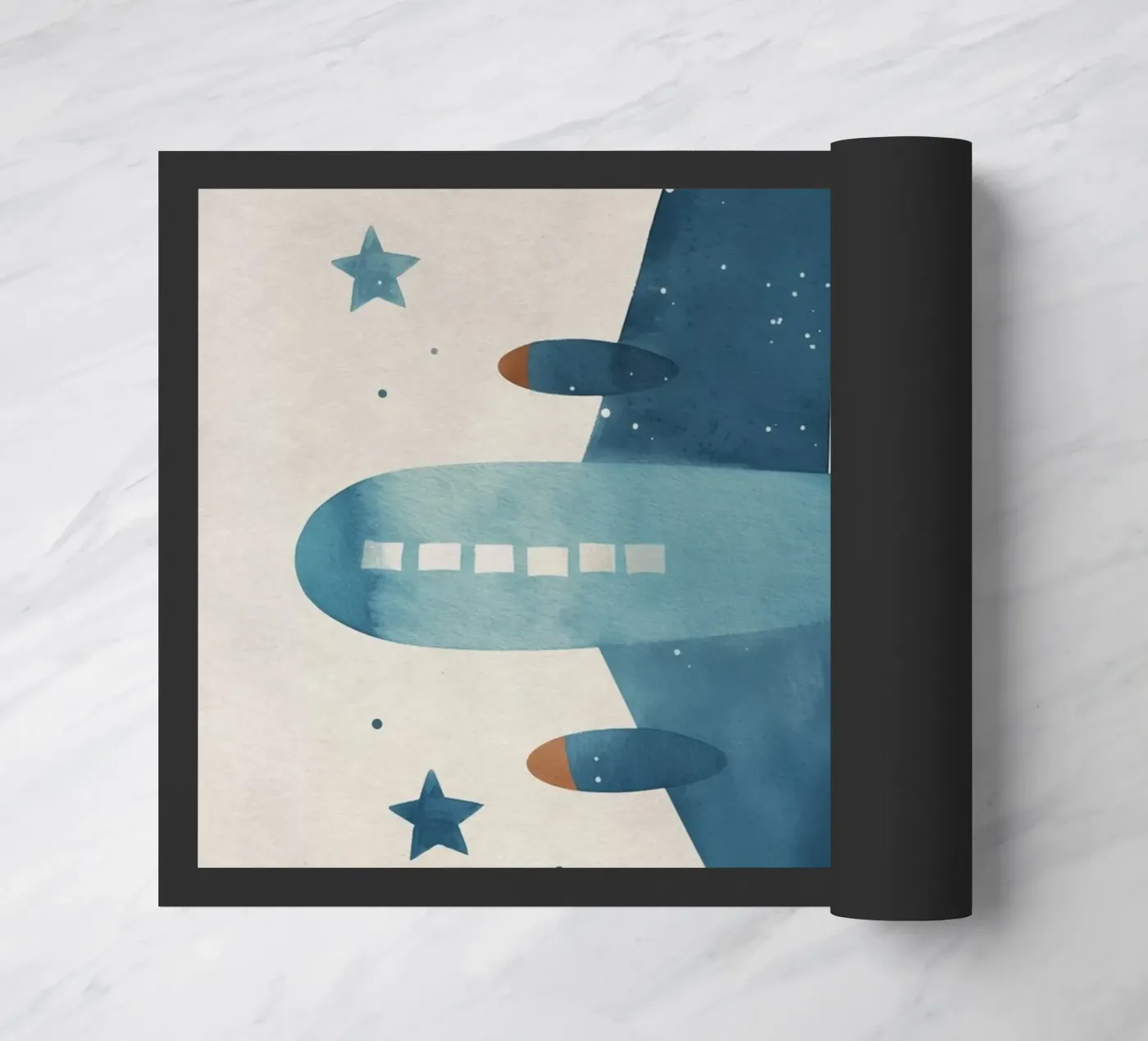 Boho Nursery 11 Plane zerbino da Boho Print Collection