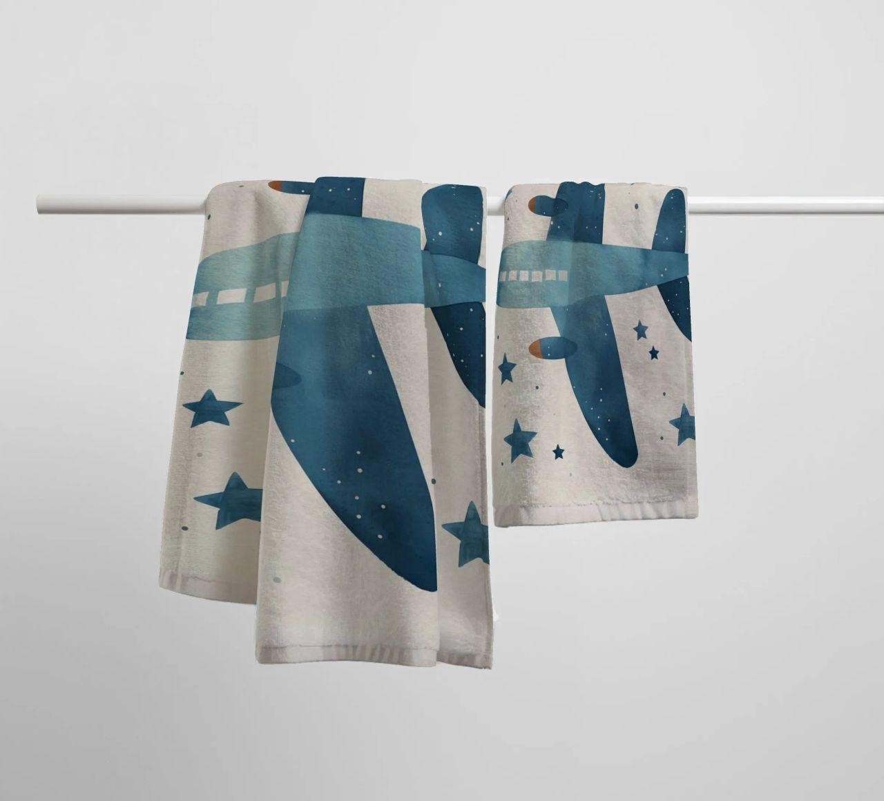 Boho Nursery 11 Plane towel by Boho Print Collection