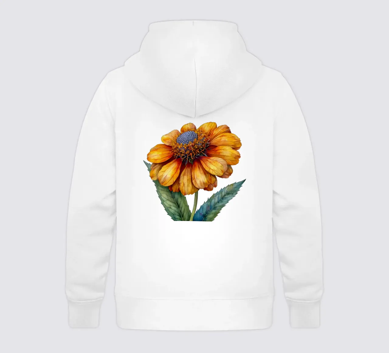 Fiore di Helenium 4 felpa bambino con cappuccio da Bold Blooms