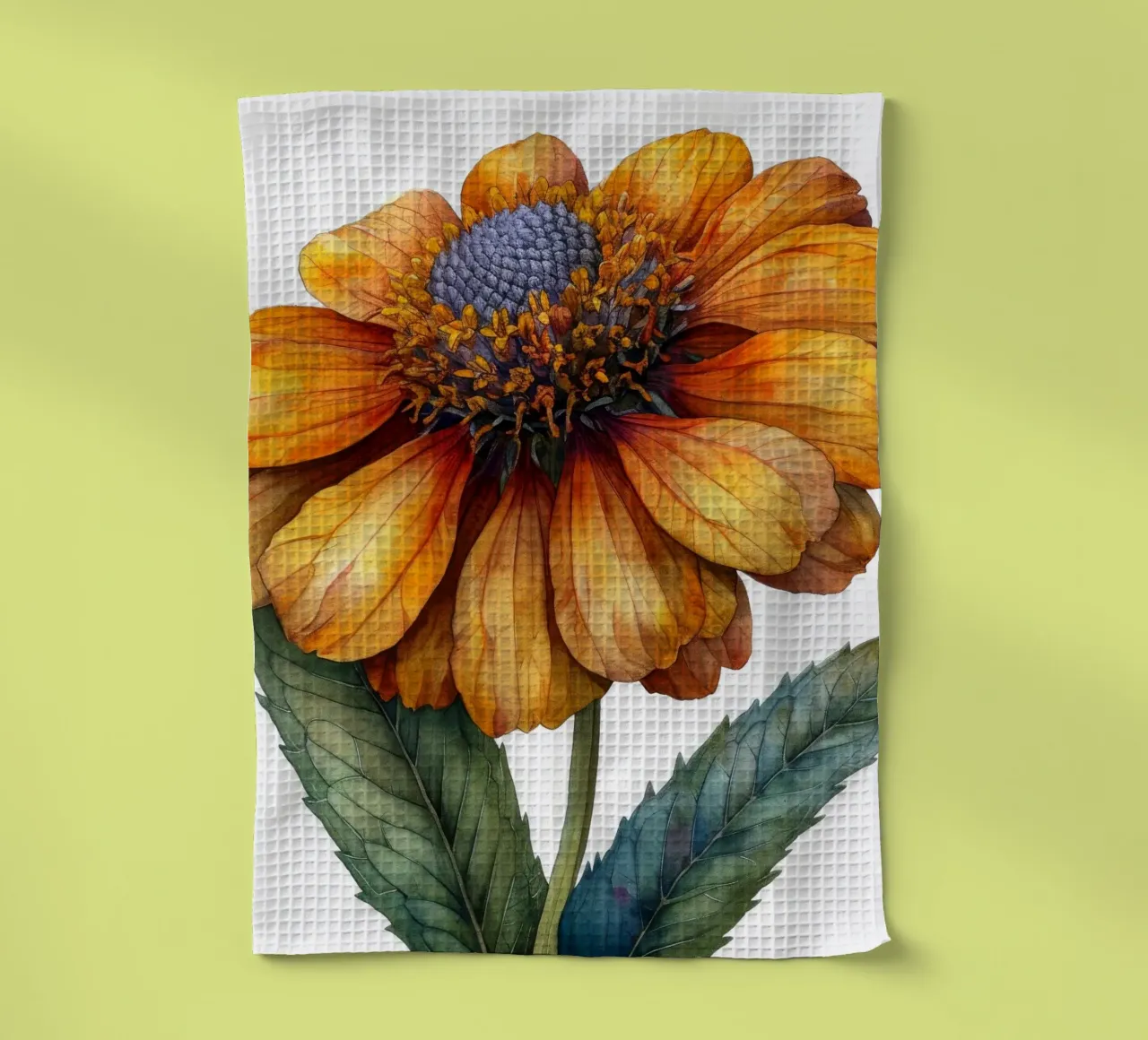 Fiore di Helenium 4 canovaccio da cucina da Bold Blooms