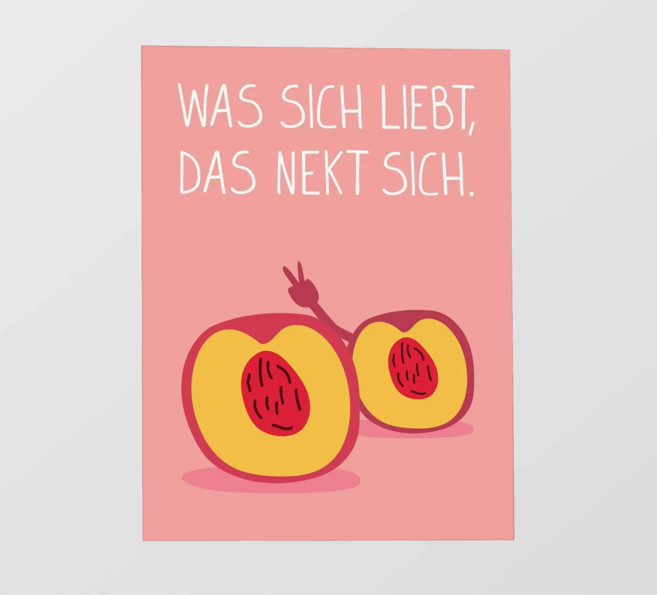 Was sich liebt, das nekt sich. pellicola backlit da Constanze Art Direction