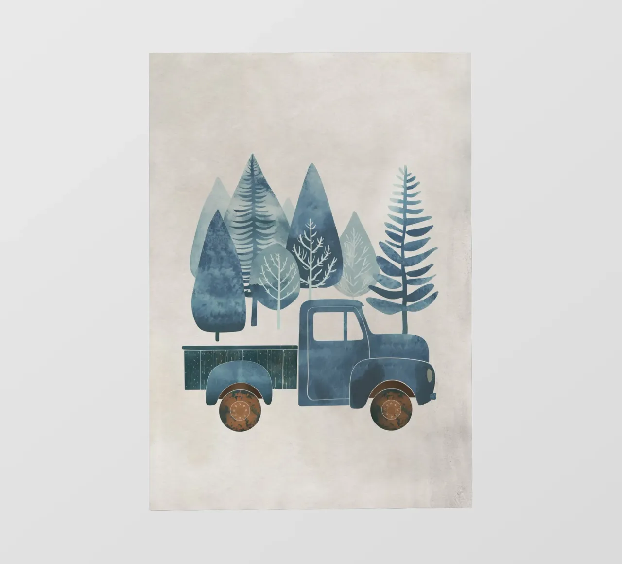 Boho Nursery 11 Truck telo in pvc da Boho Print Collection