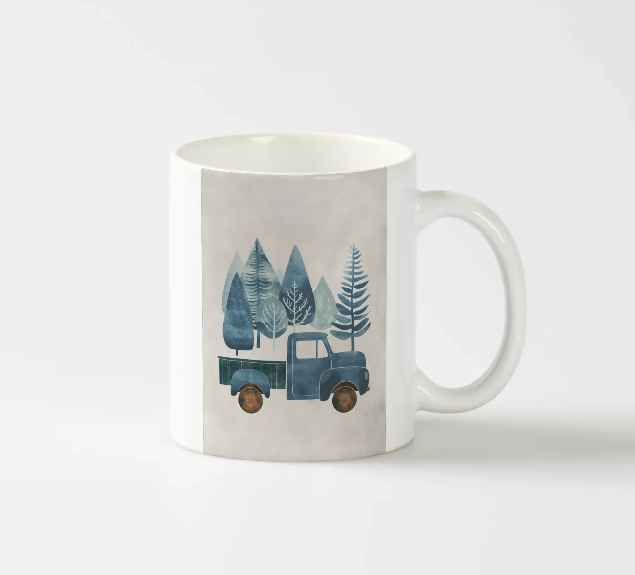 Boho Nursery 11 Truck tazza in ceramica da Boho Print Collection