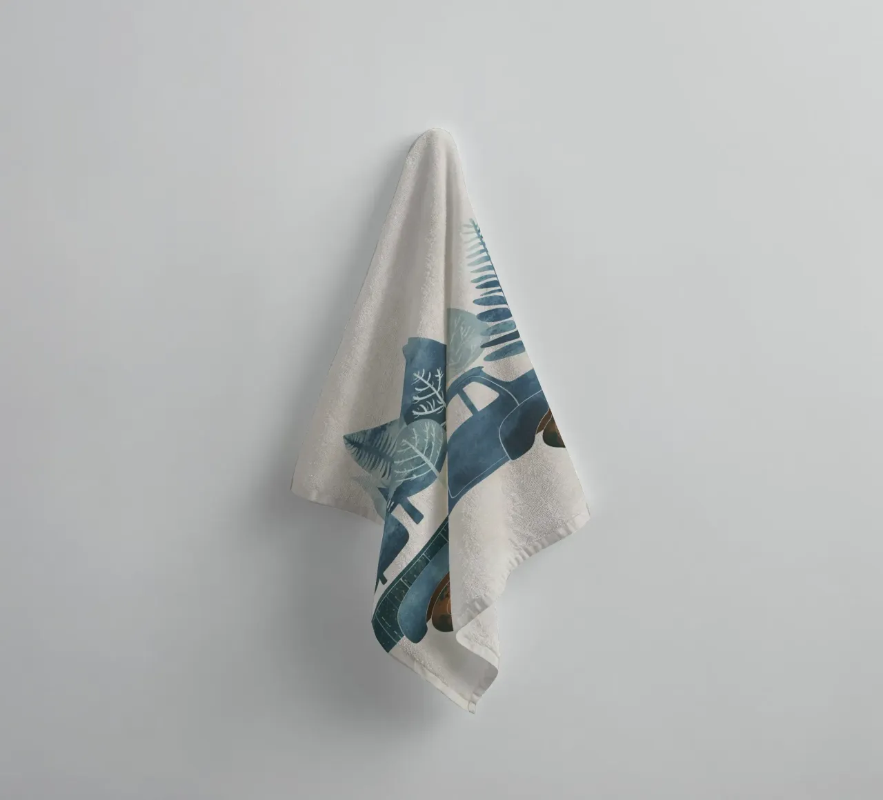 Boho Nursery 11 Truck asciugamano da bagno da Boho Print Collection