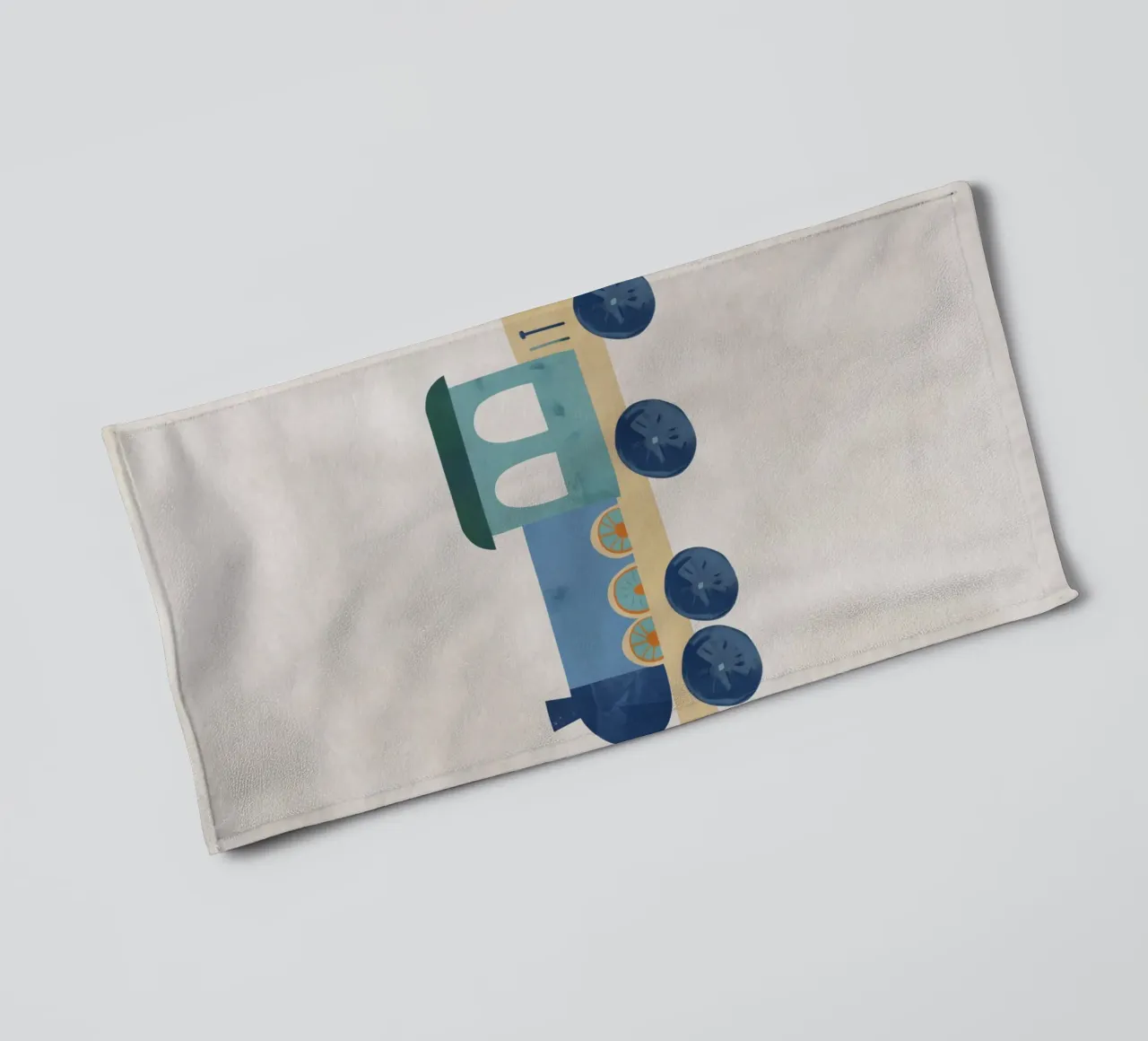 Boho Nursery 12 Locomotive asciugamano da bagno da Boho Print Collection