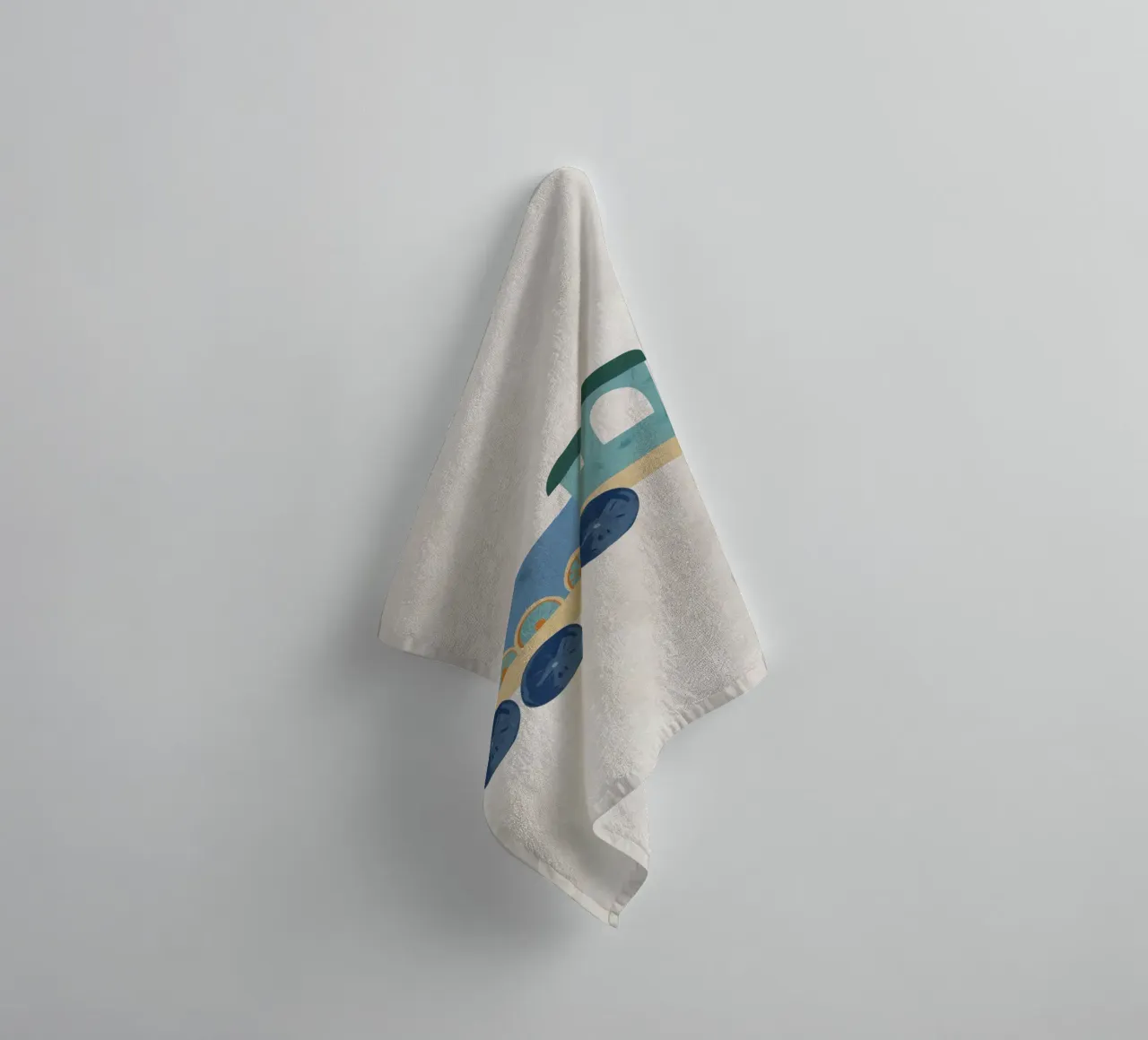 Boho Nursery 12 Locomotive asciugamano da bagno da Boho Print Collection