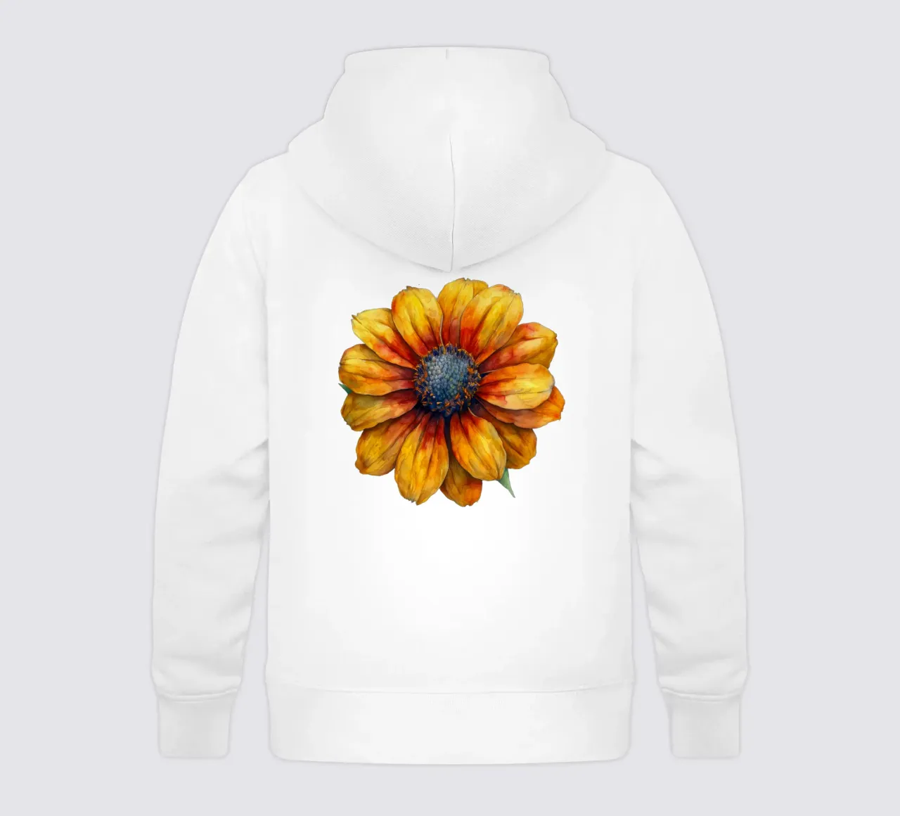 Fiore di Helenium 1 felpa bambino con cappuccio da Bold Blooms