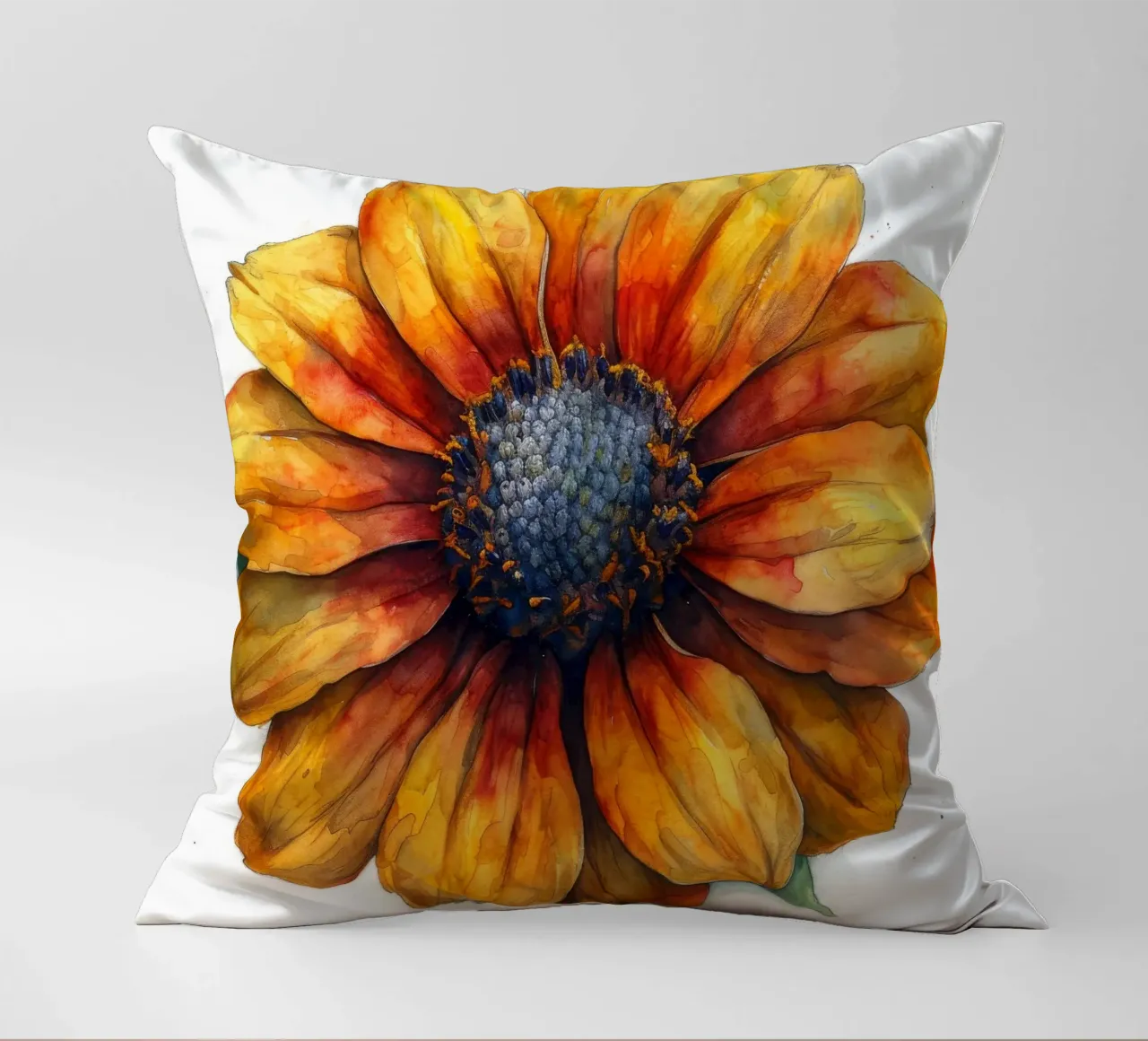 Fiore di Helenium 1 cuscino da Bold Blooms