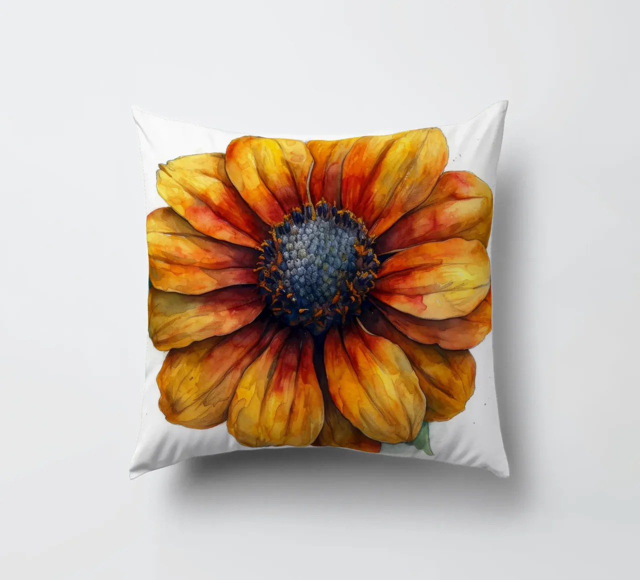 Fiore di Helenium 1 cuscino da Bold Blooms