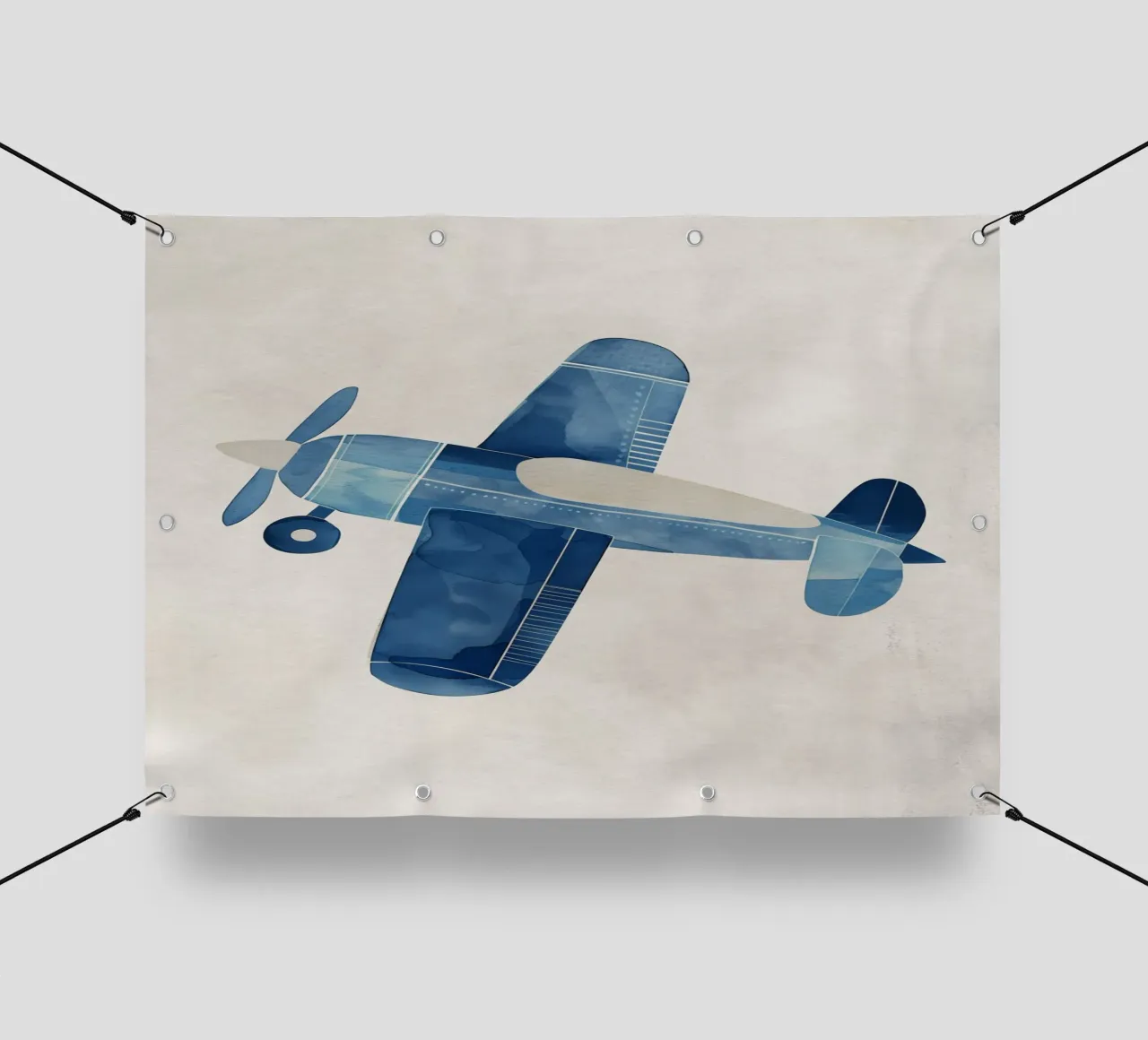 Boho Nursery 12 Plane pvc cover by Boho Print Collection