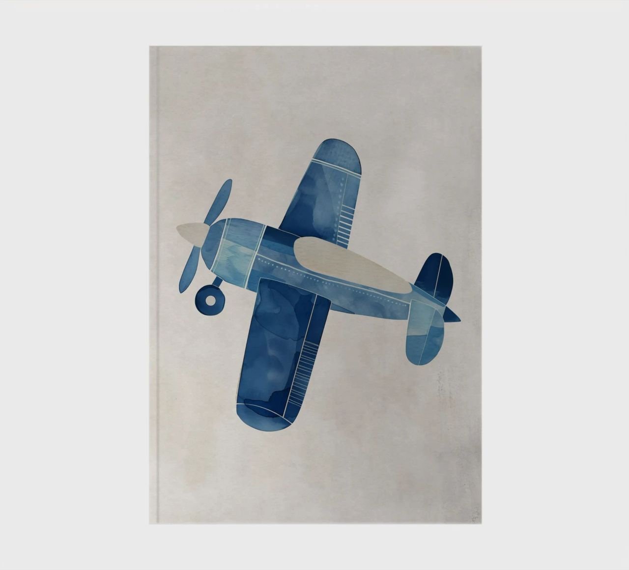 Boho Nursery 12 Plane notebook by Boho Print Collection
