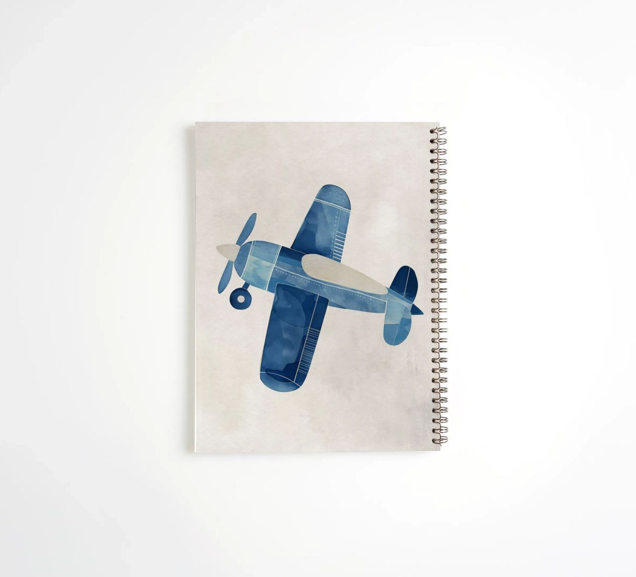 Boho Nursery 12 Plane spiral notebook by Boho Print Collection