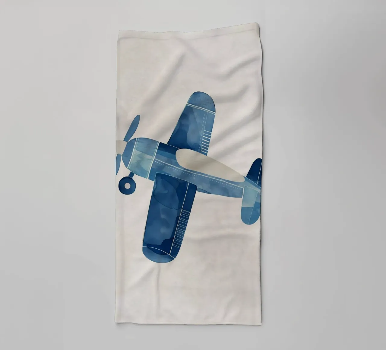 Boho Nursery 12 Plane badhanddoek van Boho Print Collection