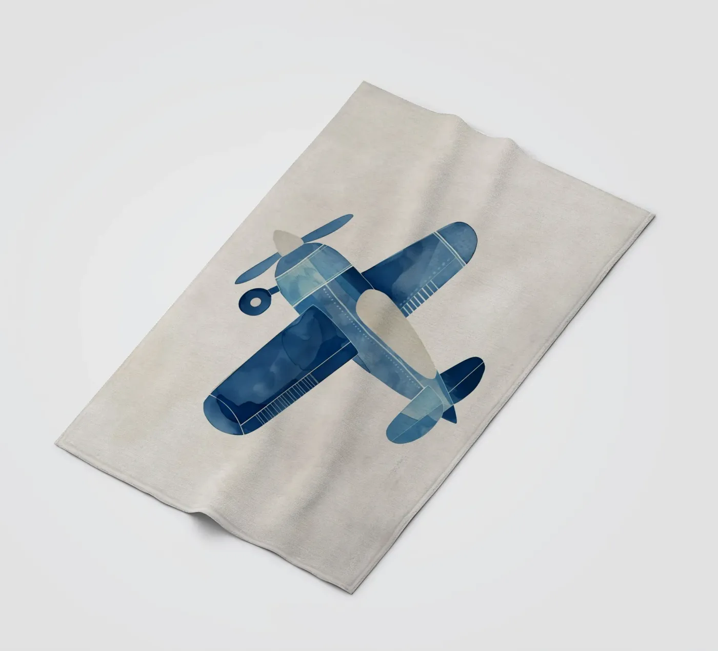 Boho Nursery 12 Plane Fleecedecke von Boho Print Collection