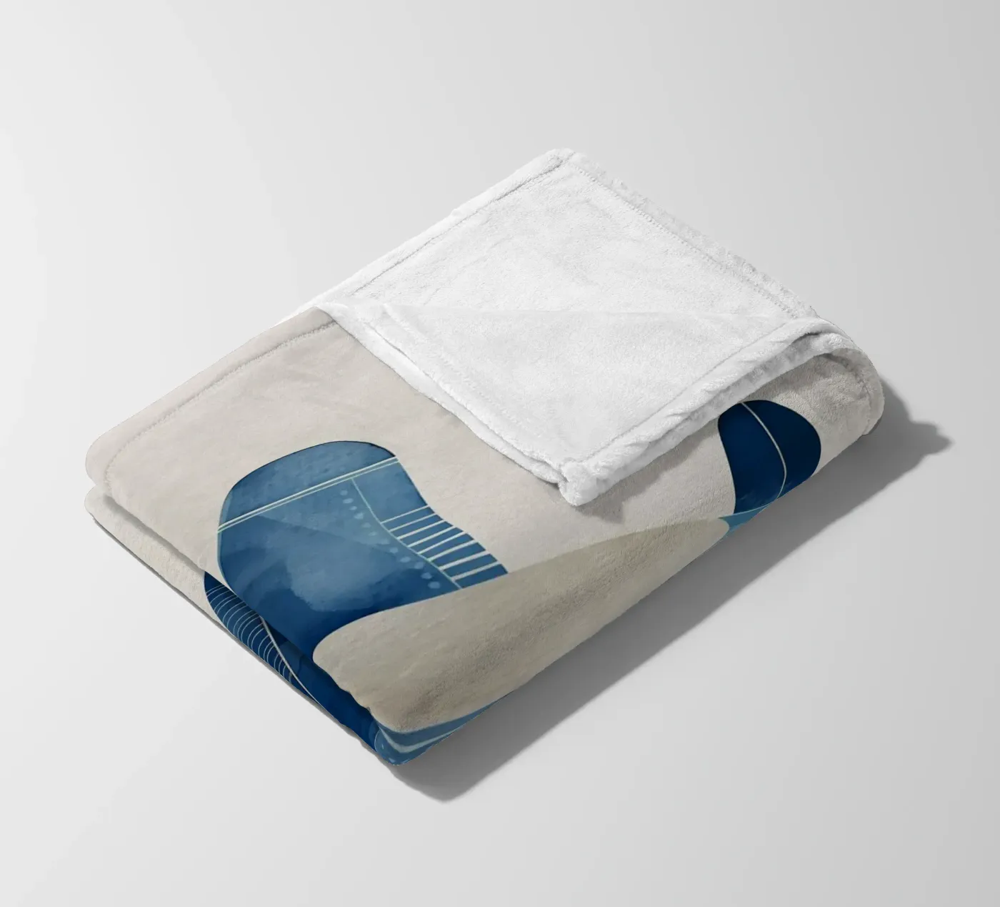 Boho Nursery 12 Plane Fleecedecke von Boho Print Collection