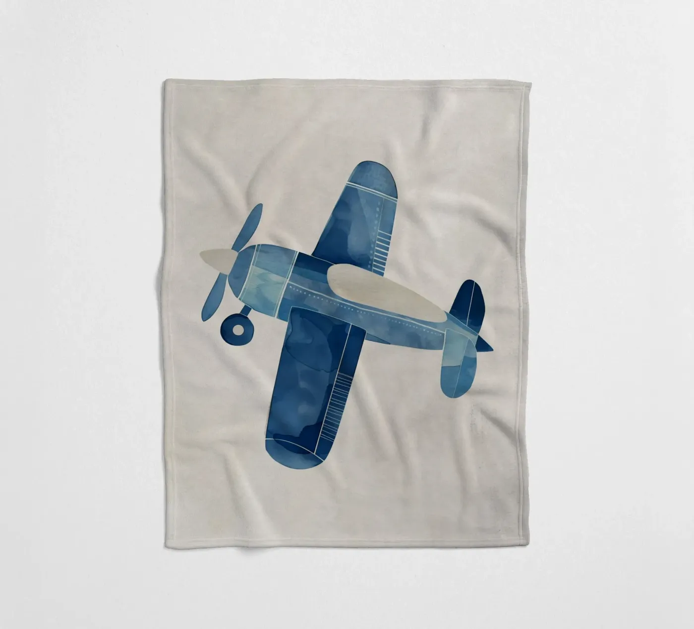 Boho Nursery 12 Plane Fleecedecke von Boho Print Collection