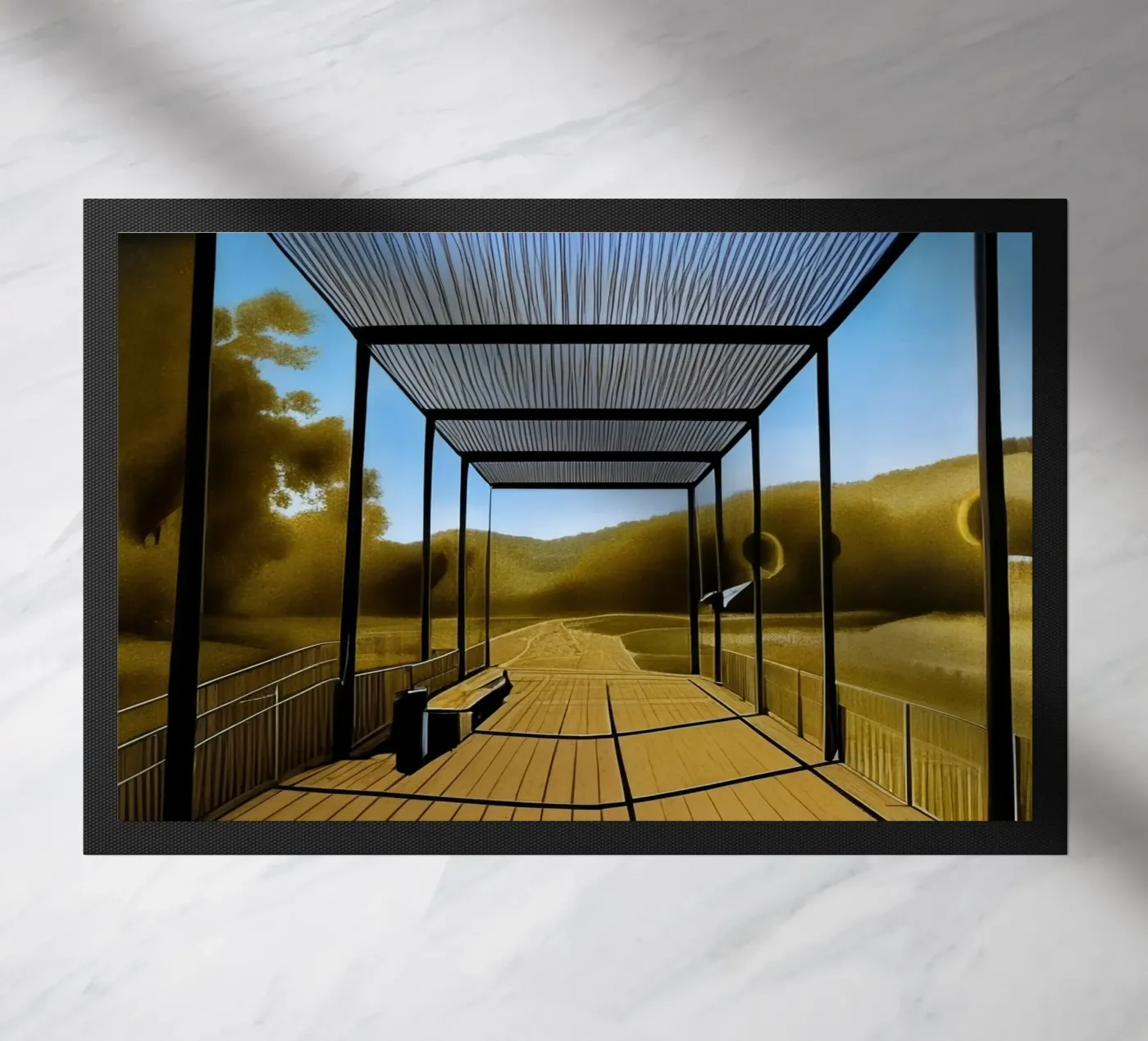 Park_Brilon_1 deurmat van Impressionismus by LK