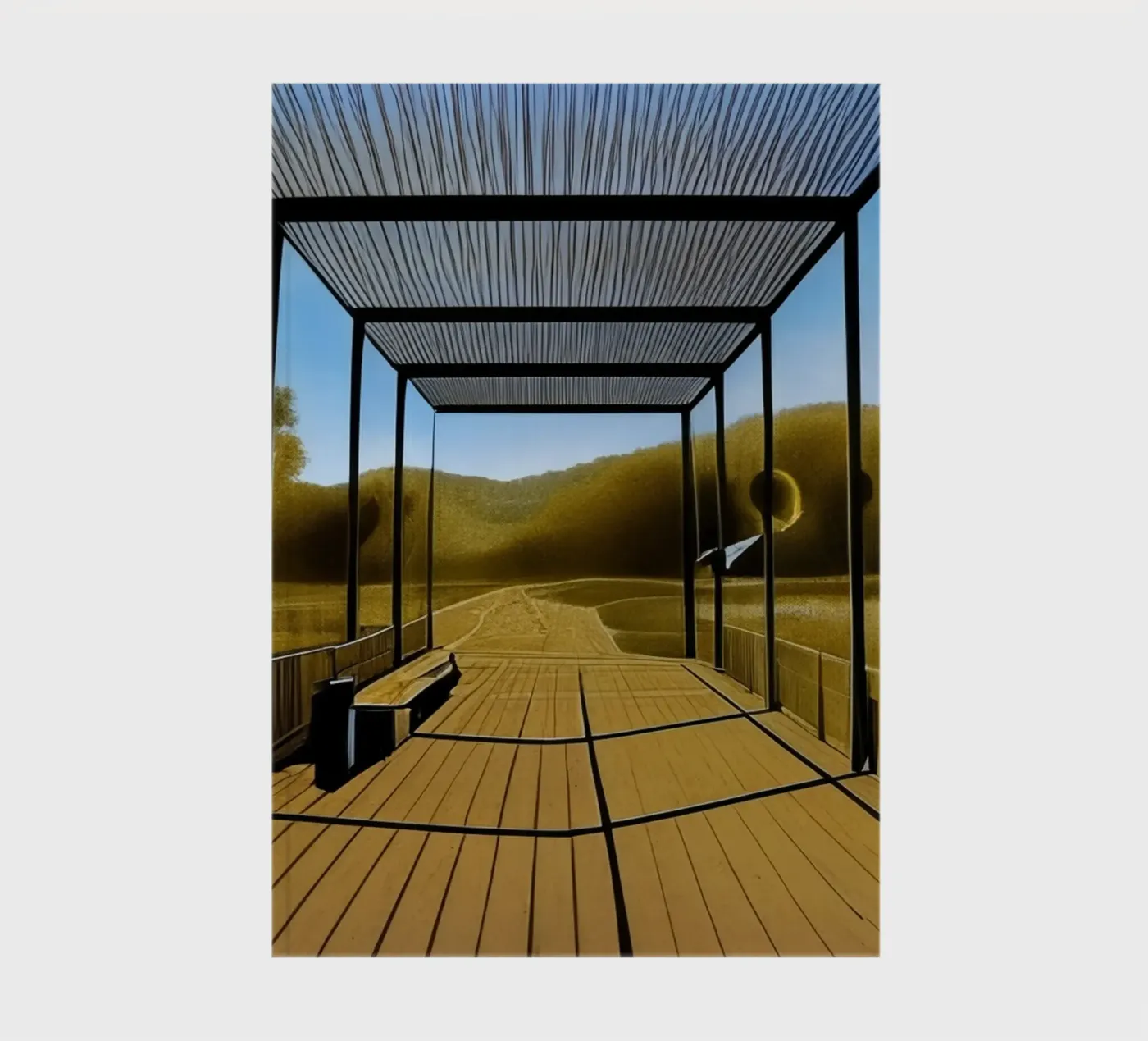 Park_Brilon_1 notebook by Impressionismus by LK