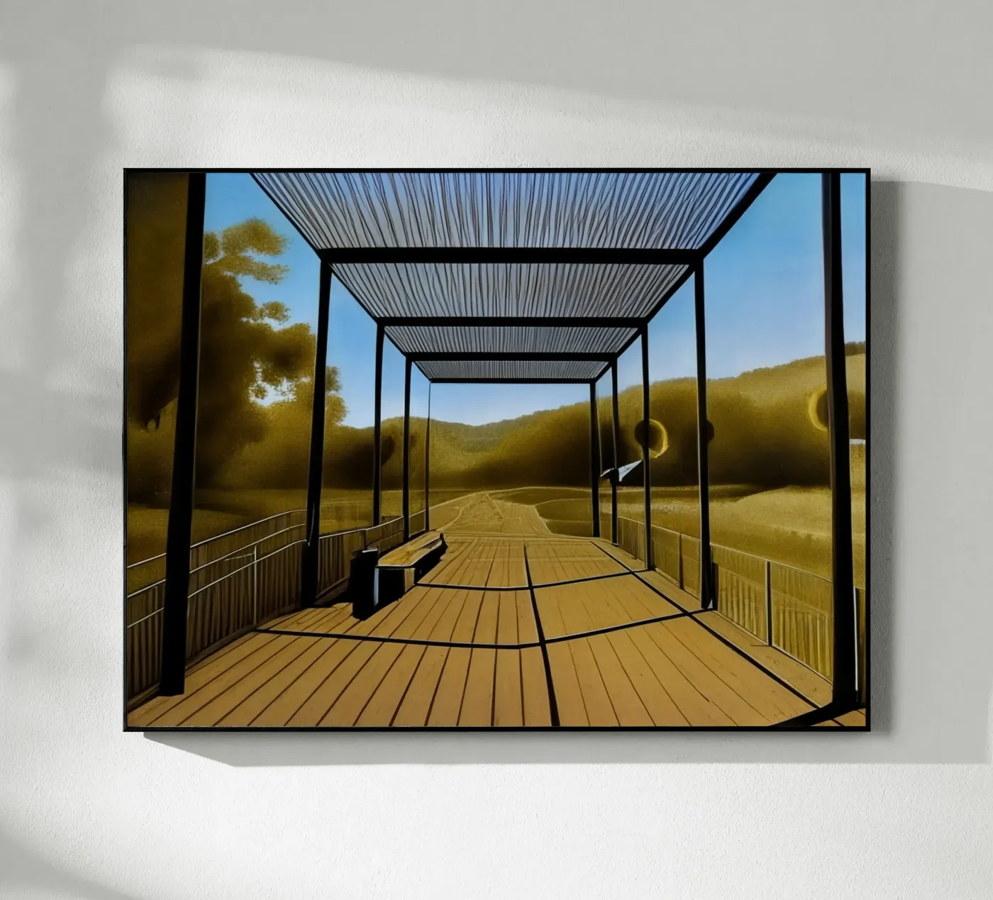 Park_Brilon_1 plexiglas de Impressionismus by LK